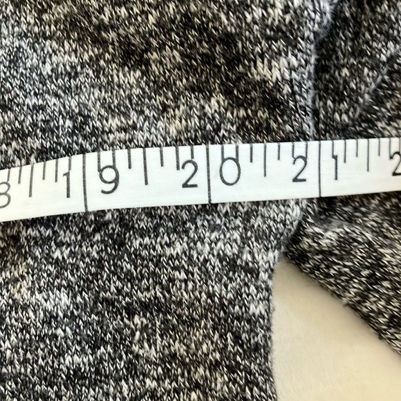 Bobi women’s medium size heather/ charcoal Gray sweatshirt 3/4 sleeve  Sweater - Picture 13 of 16